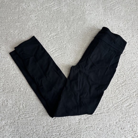Athleta Pants - Women's Athleta Size 4 Ponte Moto Pant‎ Black Leggings High Rise